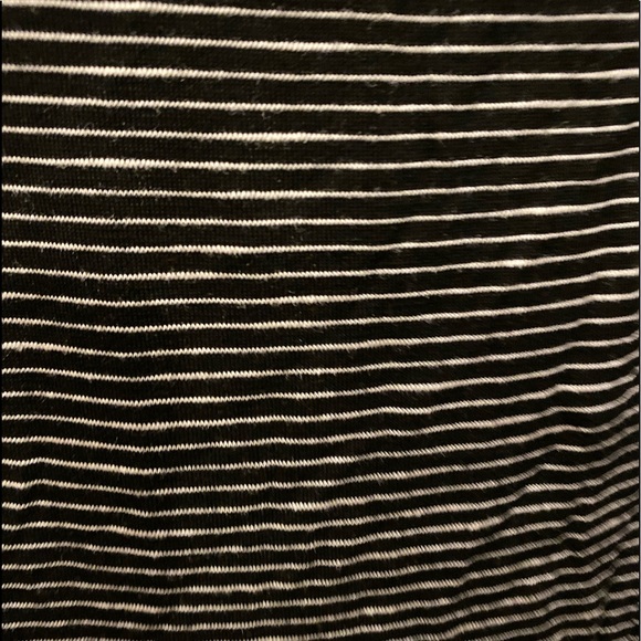 Maurices Black & White Stripe Maxi Skirt NWT - Picture 4 of 5